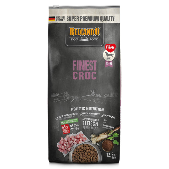 Belcando Dog Belcando Finest Croc Dry Food with Duck for XS to Medium Breed Adult Dogs 12.5 kg