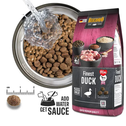 Belcando Dog Belcando Finest Duck Super Premium Mini Dog Food Xs -M 1 kg