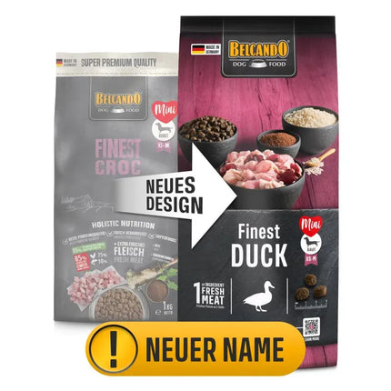 Belcando Dog Belcando Finest Duck Super Premium Mini Dog Food Xs -M 1 kg