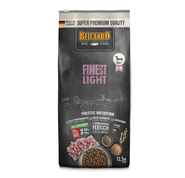 Belcando Dog Belcando Finest Light Dry Food with Duck for XS to Medium Breed Adult Dogs 12.5 kg