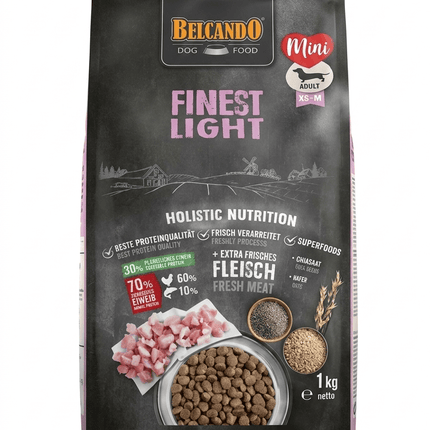 Belcando Dog Belcando Finest Light Mini Dog Food Xs -M 1 kg