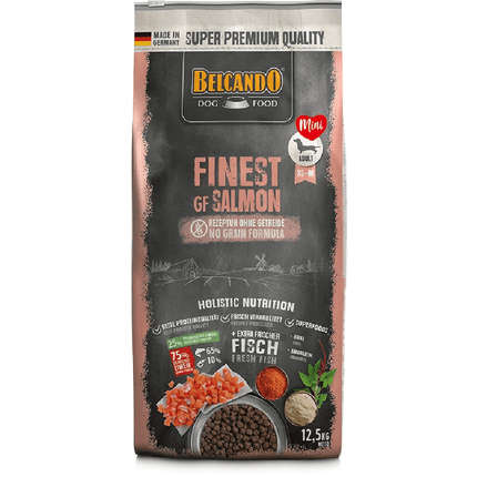 Belcando Dog Belcando Finest Salmon For Mini Adult Dogs ( XS-M ) 12.5 KG