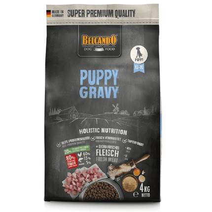 Belcando Dog Belcando Puppy Dry Food In Gravy  XS-XL  4 kg
