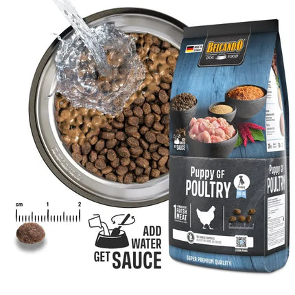 Belcando Dog Belcando Puppy GF Poultry Super Premium Dog Food Xs -XL 1 kg