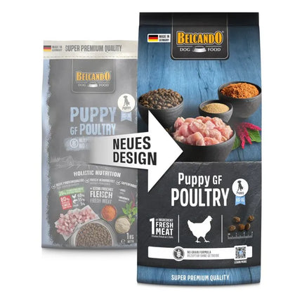 Belcando Dog Belcando Puppy GF Poultry Super Premium Dog Food Xs -XL 1 kg