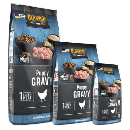 Belcando Dog Belcando Puppy Gravy Super Premium Dog Food Xs -XL 1 kg