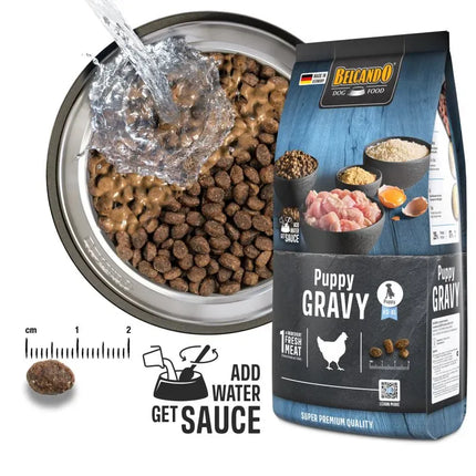 Belcando Dog Belcando Puppy Gravy Super Premium Dog Food Xs -XL 1 kg