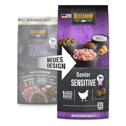 Belcando Dog Belcando Senior Sensitive Super Premium Dog Food M -XL 1 kg