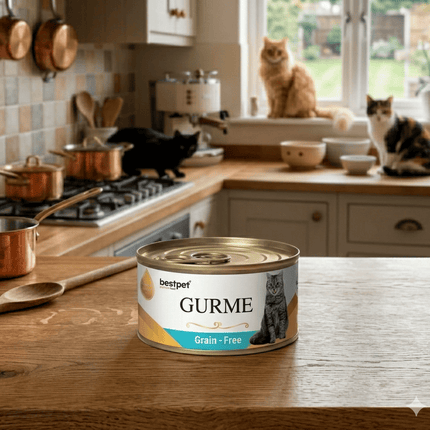 BestPet Cat BestPet Gurme Grain Free wet food For adult cat With Tuna And Anchouy 100g
