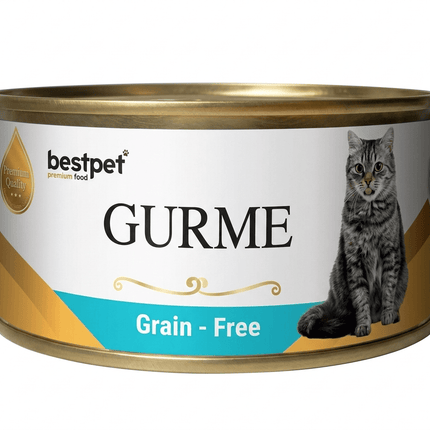 BestPet Cat BestPet Gurme Grain Free wet food For adult cat With Tuna And Anchouy 100g
