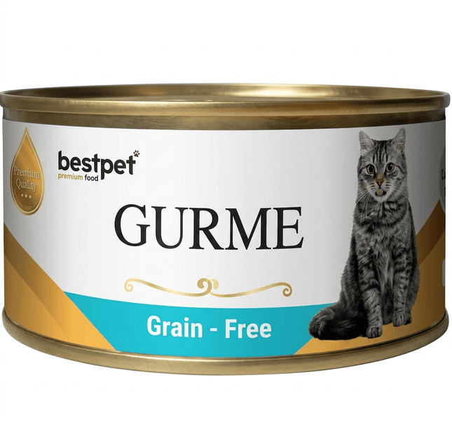 BestPet Cat BestPet Gurme Grain Free wet food For adult cat With Tuna And Anchouy 100g