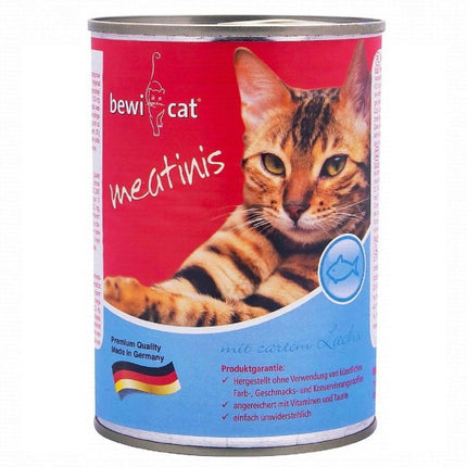 Bewi Cat Cat Bewi Cat Meatinis Food With Salmon 400 gr