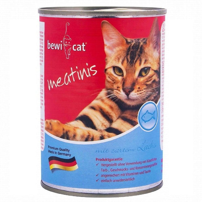 Bewi Cat Cat Bewi Cat Meatinis Food With Salmon 400 gr
