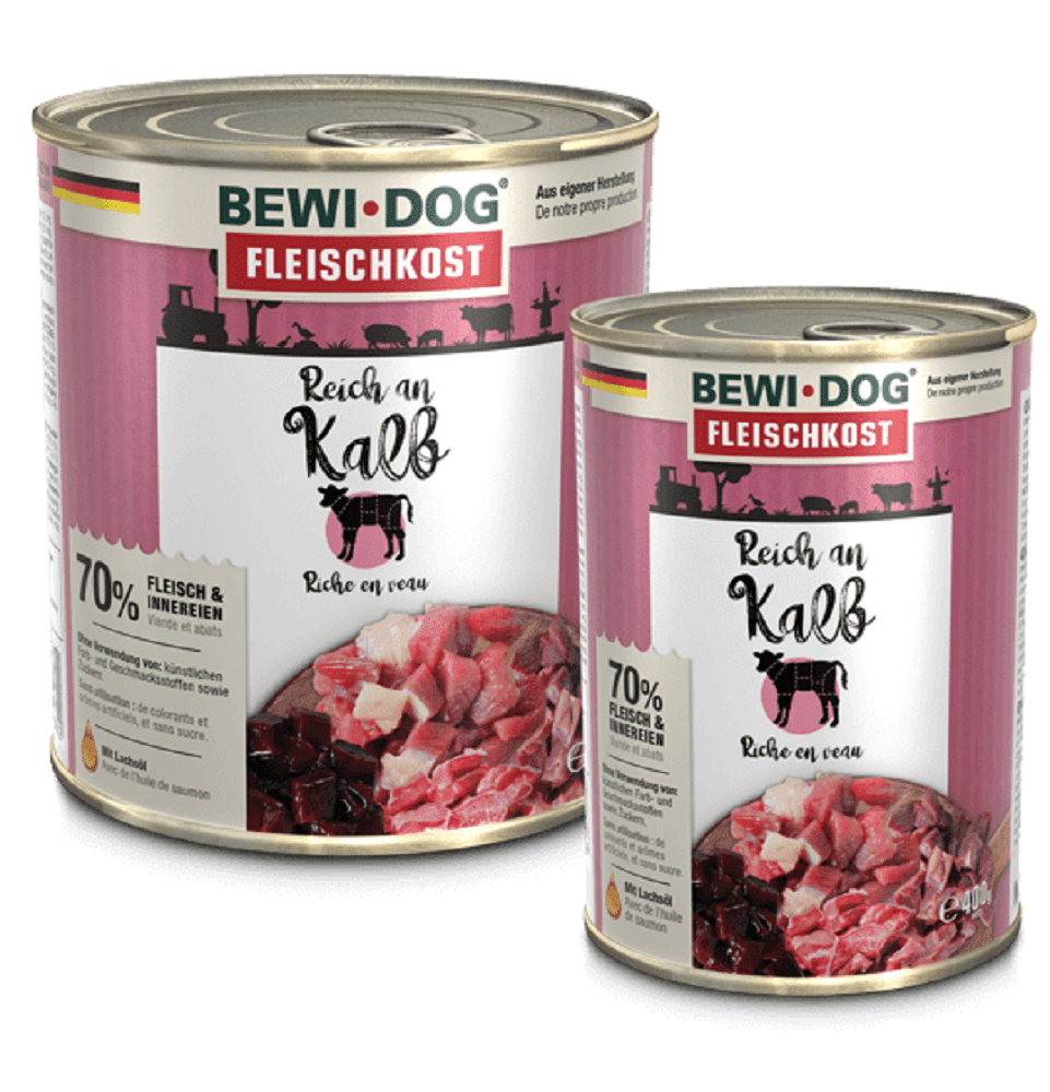 Bewi Dog Moist Food With Meat Rich In Beef 400 gr