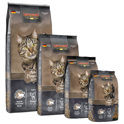 Leonardo Dry Food For Adult Cats Complete 32/16 With Poultry 300 gr