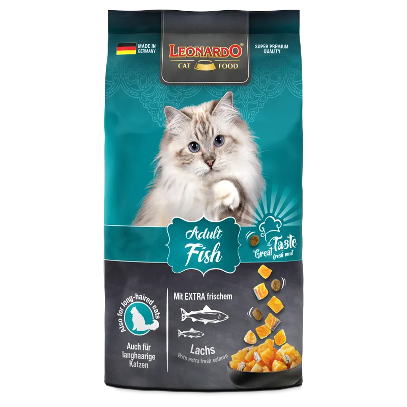 Leonardo Dry Food For Adult Cats With Fish 1.8 kg