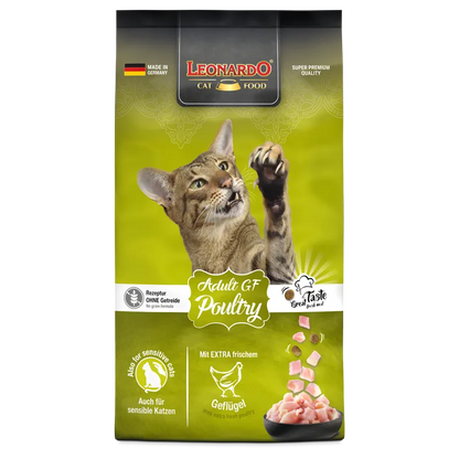 Leonardo Dry Food For Adult Cat GF With Poultry 300 gr