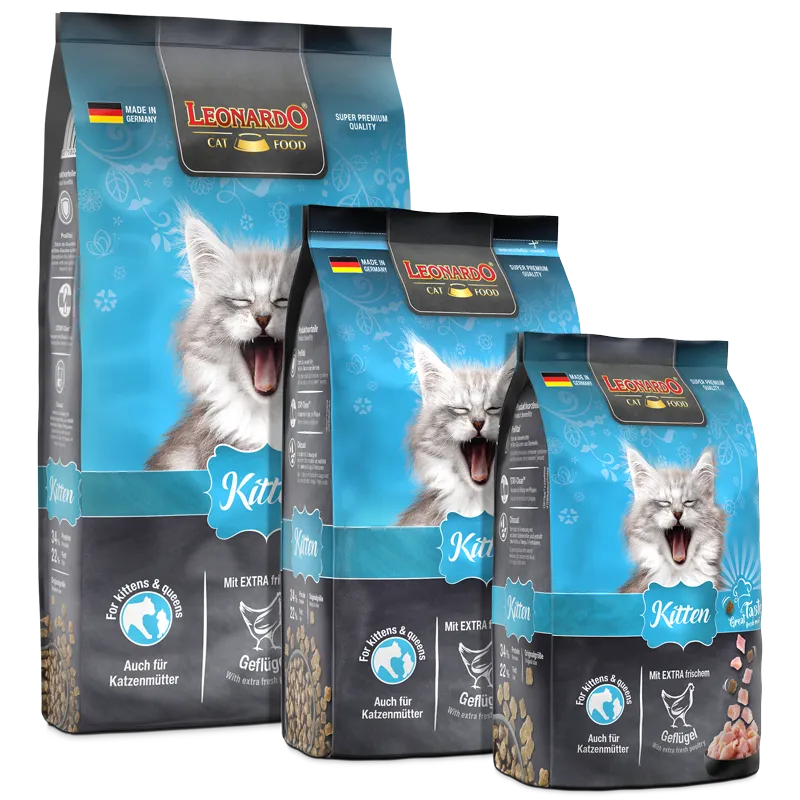 Leonardo Dry Food For kitten Cats With Poultry 300 gr