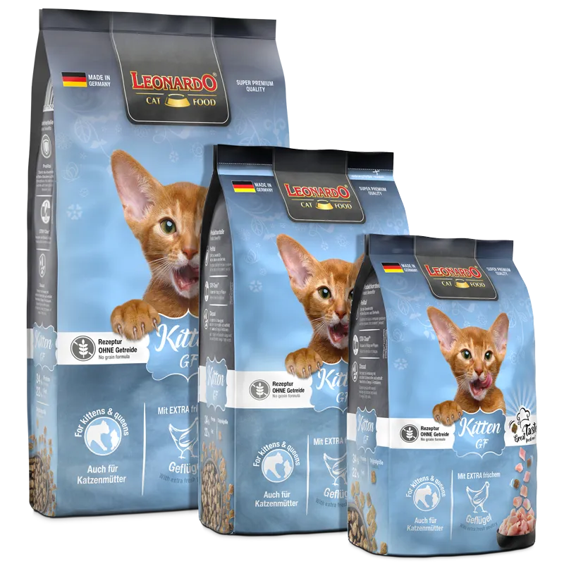 Leonardo Dry Food For Kitten Cat GF With Poultry 300 gr