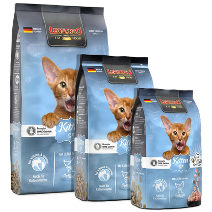 Leonardo Dry Food For Kitten Cat GF With Poultry 1.8 kg