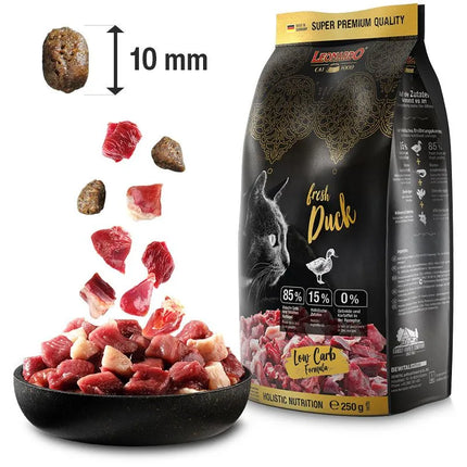 Leonardo GF and holistic Dry Food For adult Cats With fresh Duck 1.5 Kg