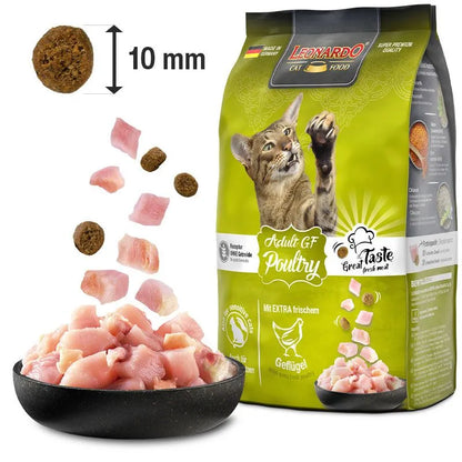 Leonardo Dry Food For Adult Cat GF With Poultry 300 gr