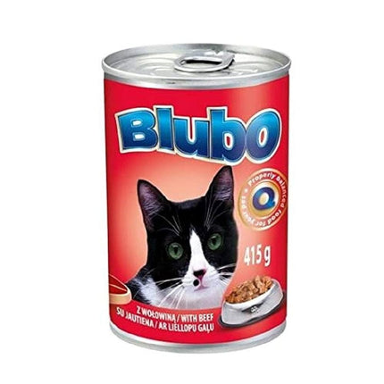 Blubo Cat Blubo Wet Food with Beef in Sauce for Adult Cats 415 gr