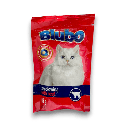 Blubo Cat Blubo Wet Food with Beef in Sauce for Adult Cats 85 gr