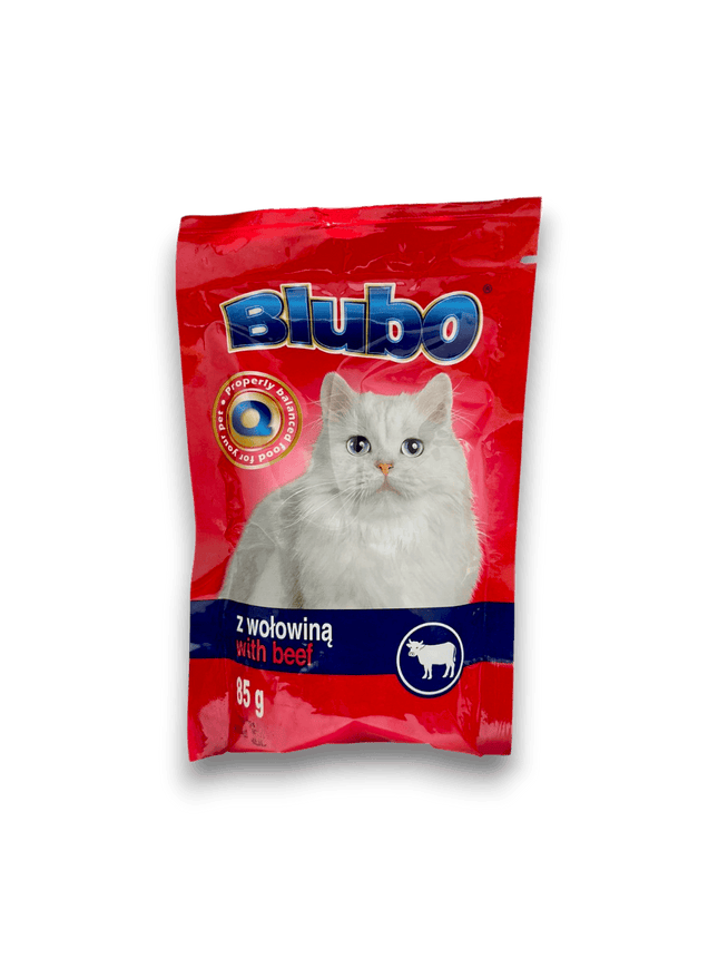 Blubo Cat Blubo Wet Food with Beef in Sauce for Adult Cats 85 gr