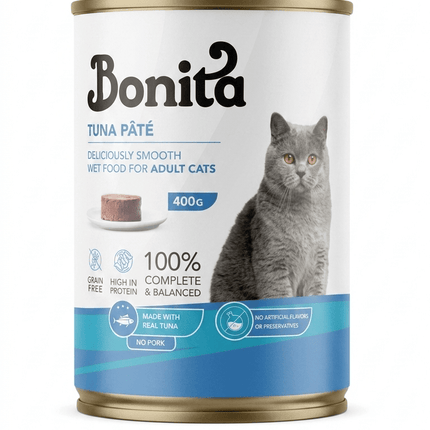 Bonita Cat Bonita Tuna Pâté Wet Cat Food 400g