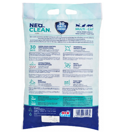 Neo Clean Advance Sodium Bentonite Clumping Cat Litter Lavender Scent 4.15 kg