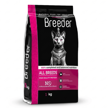 Breeder Cat Breeder Cat Dry Food Adult Natural 1 kg