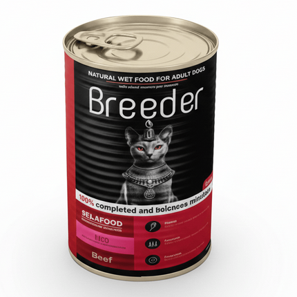 Breeder Cat Breeder Wet Food for Adult Cats Seafood Pate 400g