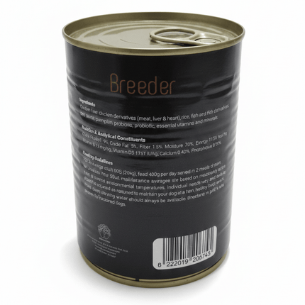 Breeder dog Breeder Wet Food for Dogs – Chicken Liver Flavor – 400g