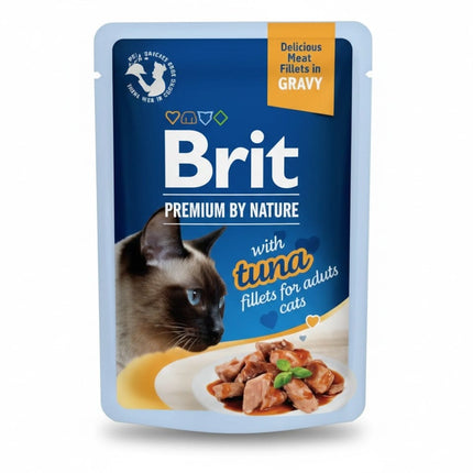 Brit Cat Brit Premium by Nature with Tuna in Gravy 85g