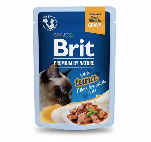 Brit Cat Brit Premium by Nature with Tuna in Gravy 85g
