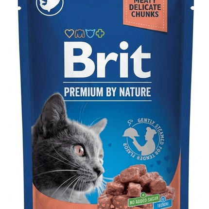 Brit Cat Brit Premium Sterilised Cat Gravy Pouch with Salmon 100g