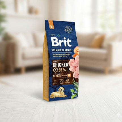 Brit Dog Brit Premium by Nature Adult Dogs Chicken M 15kg