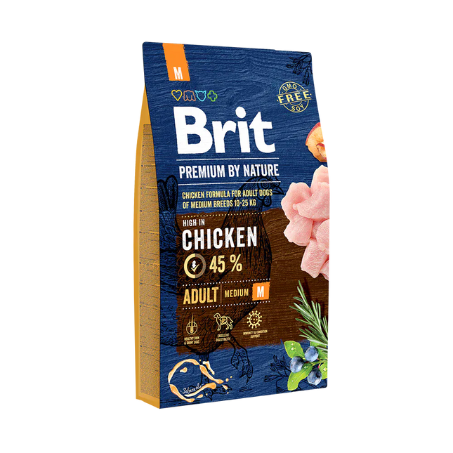 Brit Dog Brit Premium by Nature Adult Medium Chicken 3 Kg