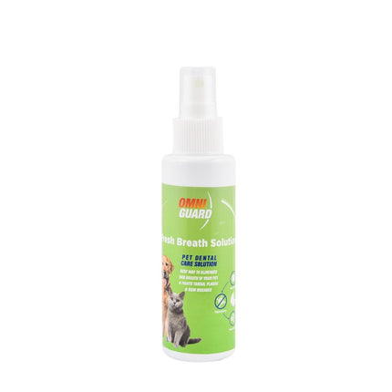 Omni Guard Fresh Breath Pet Oral Solution Spray 120 ml
