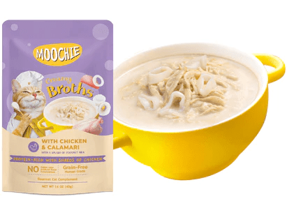 Moochie Broth With Chicken And Calamari 40g