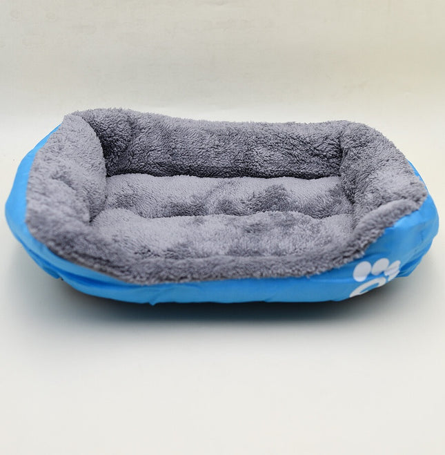 Soft Plush Pet Bed 50×35 cm for Cats & Dogs