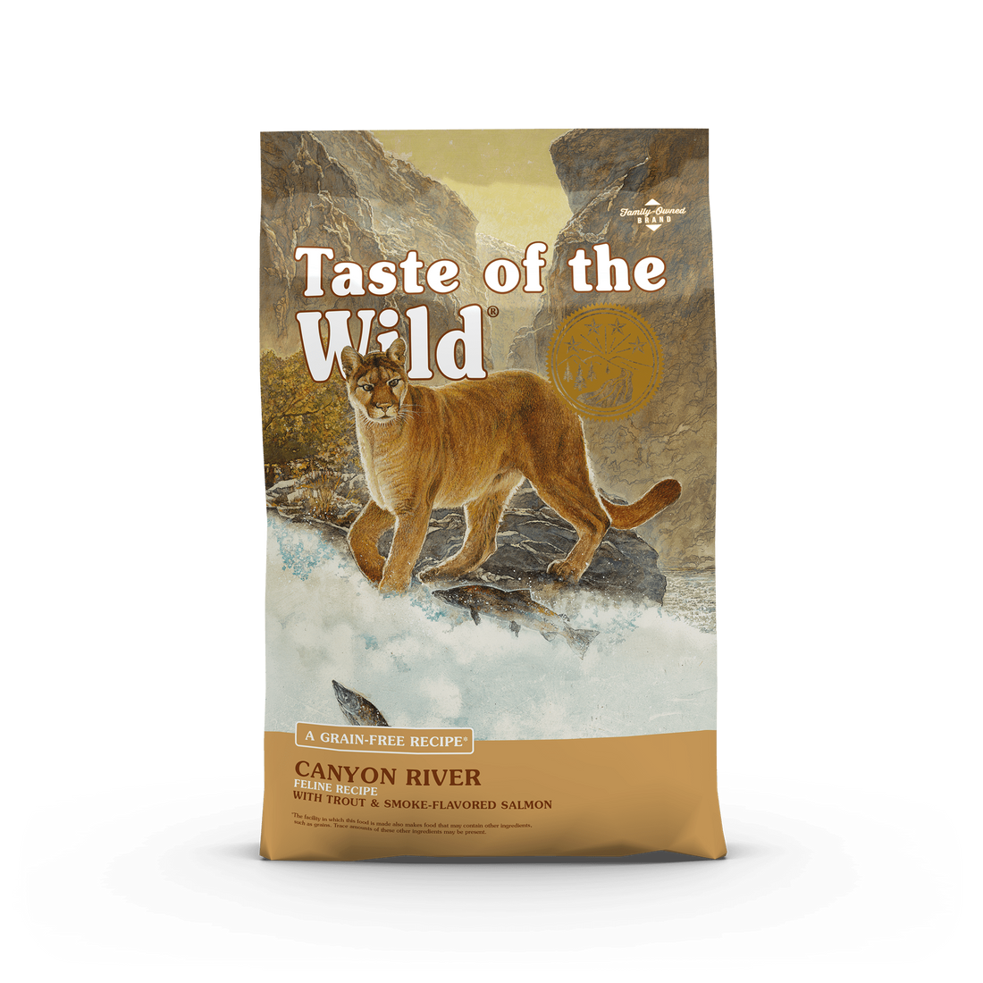 Taste of the Wild Canyon River Dry Cat Food with Trout and Smoked Salmon 2 kg