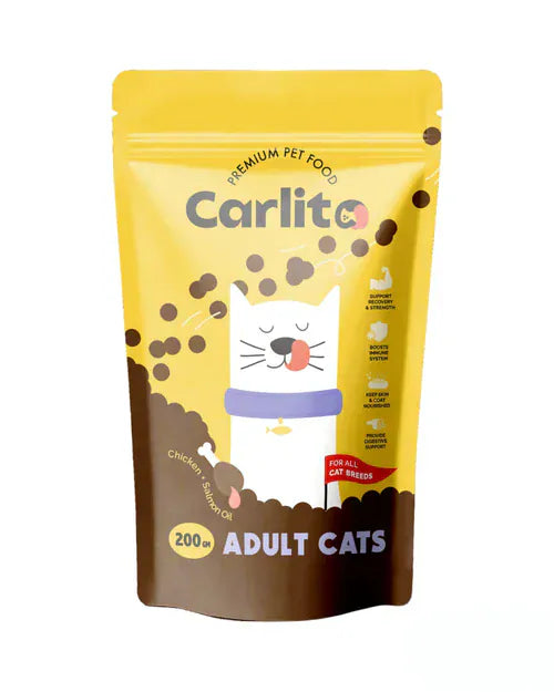 Carlito Cat Carlito dry food for Adult Cat 200 g