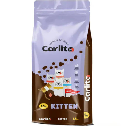 Carlito Cat Carlito dry food for Kitten Cat 1.5 kg