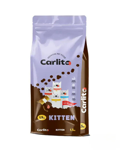 Carlito Cat Carlito dry food for Kitten Cat 1.5 kg