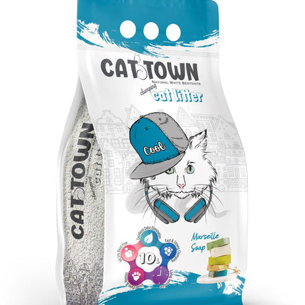 Cat Town cat Cat Town Marseille Soap Scented Litter – 20L