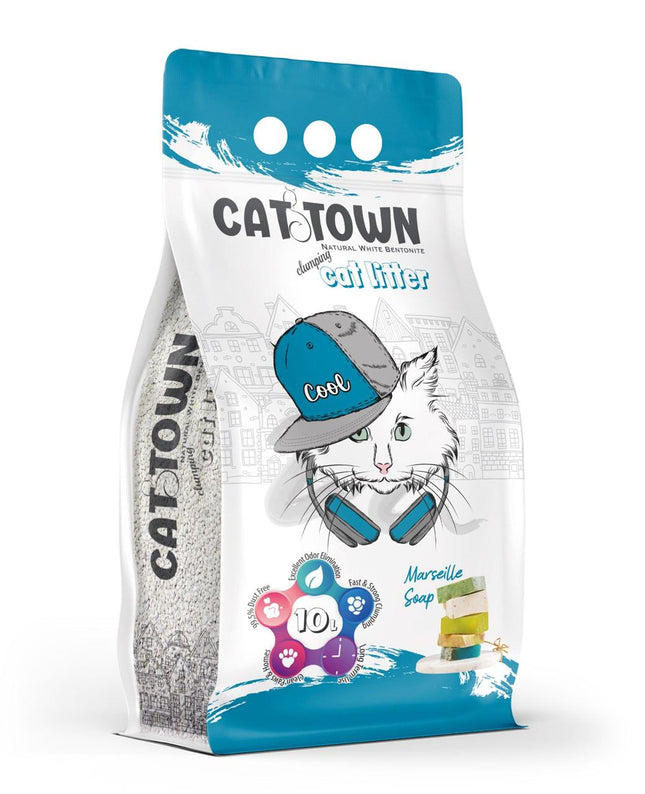 Cat Town cat Cat Town Marseille Soap Scented Litter – 20L