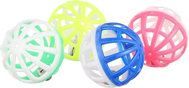 Cat Toy Cat Cat Toy 4 Pack Interactive Jingle Bell Balls for Cats