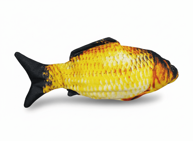 Cat Toy Cat Crazy Fish Toy Usb Yellow